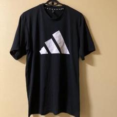 adidas 黒 Tシャツ XLサイズ アディダス　Tシャツ　メンズにも