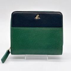 ○★新品未使用　agnes b.　コンビネーション　二つ折り財布　カーキ系 ○☆新品未使用 agnes b. コンビネーション 二つ折り財布 カーキ