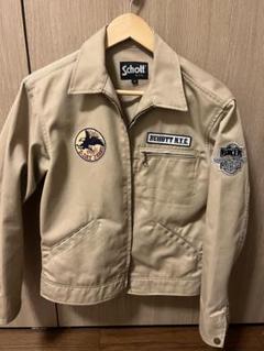 6月6日まで出品。Schott N.Y.C. ワークジャケット ワッペン付き 6月6日まで出品。Schott N.Y.C. ワークジャケット ワッペン付き