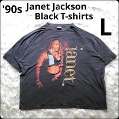 ✨スペシャル✨ジャネットジャクソン★90s★ヴィンテージ★Tシャツ★ブラック★L