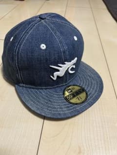 【レア】ニューエラ　裏庭　コラボ　キャップ　デニム　フリーサイズ MLB × ニューエラ × リーバイス！日本未発売激レア！トリプル