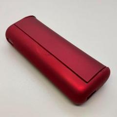 b4 iqos イルマ プライム 用 ケース ラップカバー ダークレッド メタ