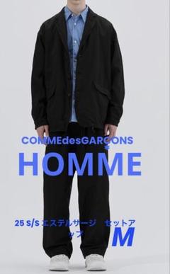 COMMEdesGARCONS HOMME 今期新作エステルサージ　セットアップ COMMEdesGARCONS HOMME 今期新作エステルサージ セットアップ
