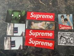 Supreme ステッカーアート フレーム付き Supreme - Supreme ボックスロゴ Sticker ポスター フォト