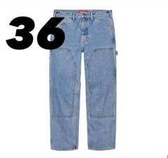 Supreme ダブルニーパンツ　ウオッシュドブルー 2025年最新】Supreme Double Knee Painter Pant 
