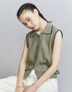 【専用】beauty&youth コットンナイロン ミックスカラー ベスト ビューティーアンドユース コットンナイロン ミックスカラー
