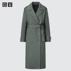 新品未使用　ユニクロ　ドレストレンチコート　ライナー付　ダークグリーン　オリーブ 新品未使用 ユニクロ ドレストレンチコート ライナー付 ダーク