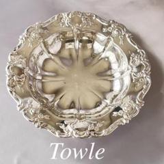 【Towle】ビクトリアンのボウルトレー【シルバープレート】28cm Towle】ビクトリアンのボウルトレー【シルバープレート】28cm
