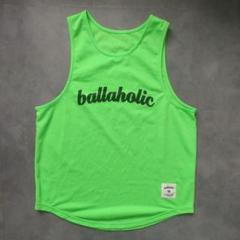 ballaholic 蛍光イエロー タンクトップ＆ショートパンツ M ballaholic 蛍光イエロー ネイビー タンクトップ - メルカリ