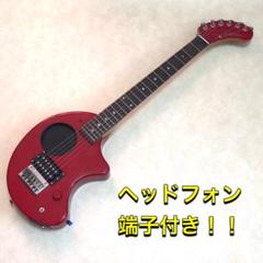 【美品】ZO-3 イエロー アンプ内蔵ミニギター ヘッドフォン端子付