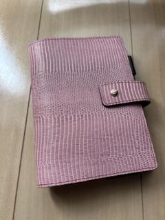 【美品】ネオフィナードローズゴールド　バイブルサイズ　ピンク（WEB限定色）のサムネイル