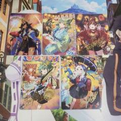 デュエルマスターズ 神アート ドラゴン娘　スペシャルアートカード　5枚入り