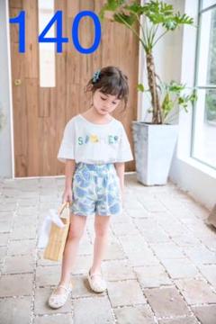 新品 子供服 ティシャツ 半ズボン セットアップ 半袖 女の子 夏服