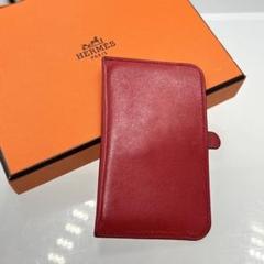 ❣️エルメス❣️HERMES✨カードケース✨レッド【美品】名刺入れ ❣️エルメス❣️HERMES✨カードケース✨レッド【美品】名刺入れ