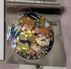 デジモンアドベンチャー tri. 高石タケル パタモン ドでか缶バッジ Takaishi Takeru & Patamon - Badge - Digimon Adventure (高石