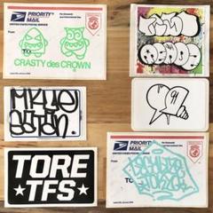 ③ グラフィティー ステッカー 6枚セット graffiti グラフィティ