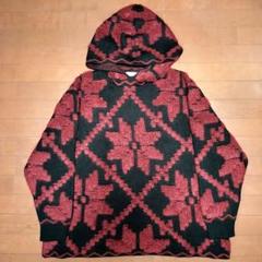 iroquois タイダイ ケーブル編み ルーズニット 2 M