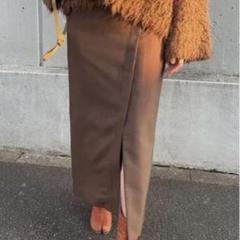 【新品未使用】CLANE SLANT SLIT STRAIGHT SKIRT 2025年最新】slant slit straight skirtの人気アイテム - メルカリ