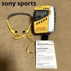 ソニースポーツカセットウォークマンWM-FS499&MDR-W14ヘッドホン