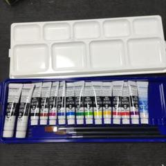 アクリル絵の具 13色セット