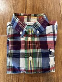 【RALPH LAUREN】ラルフローレン★半袖シャツ　12M　チェック柄