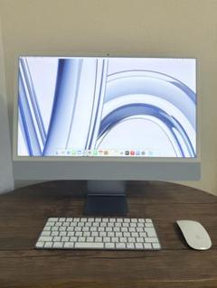iMac（シルバー）M3 メモリ24GB/SSD1TB 24インチ Amazon.com: Apple 2023 24-inch iMac with Apple M3 Chip, 8GB