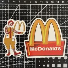 ステッカー　マクドナルド　2枚セット