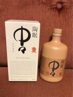 中々 陶眠　麦焼酎 720ml Amazon.co.jp: 陶眠中々 28度 720ml [麦焼酎] (黒木本店) : 食品