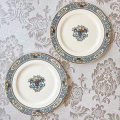 未使用 Lenox レノックス オータム デザート皿 21cm 2枚 美品 LENOX レノックス オータム カップ＆ソーサー プレート 16