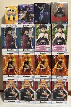 鬼滅の刃 フィギュア ナムコ限定 善逸 猗窩座 など　16体セット