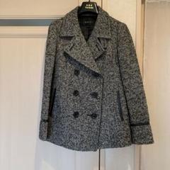 【最終お値下げ】INDIVIインディヴィ ピーコートウールカシミヤベージュ 38 最終お値下げ】INDIVIインディヴィ ピーコートウールカシミヤ
