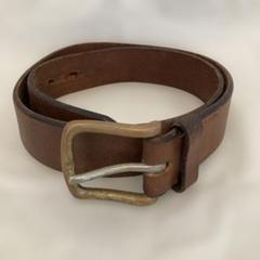 ジャベツクリフ ベルト 32 ブラウン JABEZ CLIFF ジャベツクリフ レザーベルト STIRRUP BELT 2.8cm