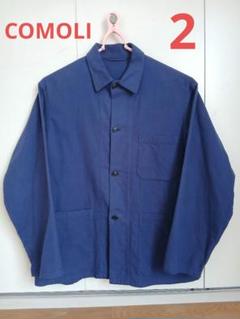 COMOLI コットンネルワークジャケット size2 コモリ