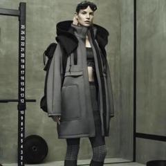 【値下げ】Alexander Wang アレキサンダーワンチェスターコートレザー Alexander Wang(アレキサンダーワン) レザージャケット・コート