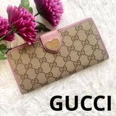 美品✨GUCCI 長財布　GGキャンバス ラブリーハート　Wホック ホワイト 31770450_1.jpg
