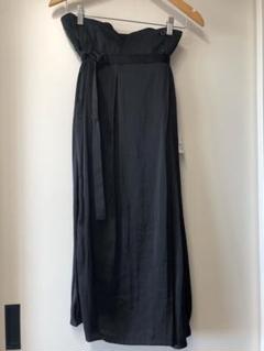 新品　未使用　スカート　黒　ブラック　ロング　ブティークオーディナリーのサムネイル