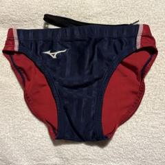 Mizuno 水着 M ネイビー/レッド ストリームアクセラ