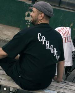 CPH GOLF モックネックT×ショートパンツ【上下SET】M オールブラック CPH GOLF モックネックT×ショートパンツ【上下SET】M オール