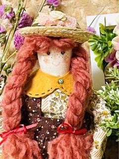 ハンドメイド　人形（赤毛のアン） 赤毛のアン人形 - メルカリ