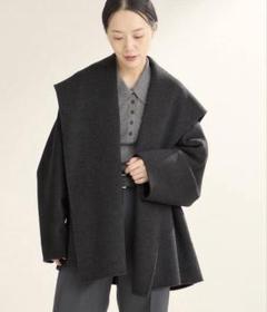 プラージュ 美品 ハミルトンミドルコート ミントブルー オーバーサイズ 春色 f892493514a7e3c2502282a3b2b282