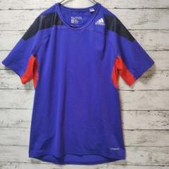 adidas techfit 部分メッシュスポーツTシャツ アディダス