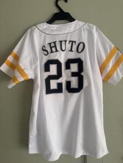 SoftBank Hawks ユニフォーム 23　周東佑京　SHUTO 古着 ホークス 2024 ホーム プレイヤーズコレクタブル