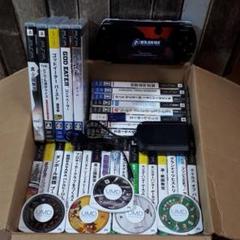 【動作確認済み】PSP本体&ソフト35本 セット まとめ売り
