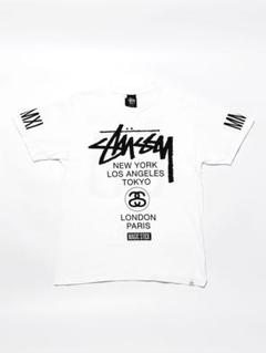 MAGIC STICK STUSSY WORLD TOUR TEE WHITE