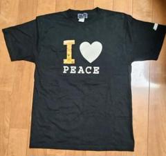 CRICKET I ♥ PEACE ブラック Tシャツ サイズ L