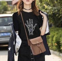 ★新品♪残り1点★ レディース レザー ミニショルダーバッグ キャメル