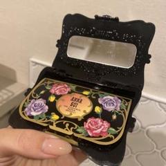 ANNA SUI  オシャレポーチ　ローズミラー　あぶらとり紙　レアセット ANNA SUI オシャレポーチ ローズミラー あぶらとり紙 レアセット