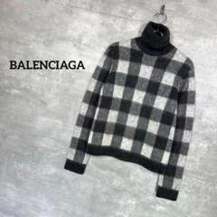 『BALENCIAGA』 バレンシアガ (36) モヘヤ混 ハイネックセーター