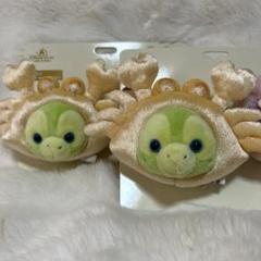 上海ディズニー　オルメル　カスタマイズカチューシャ　カニ　ぬいぐるみ 上海ディズニー オルメル 夏日 カニ カスタマイズカチューシャ