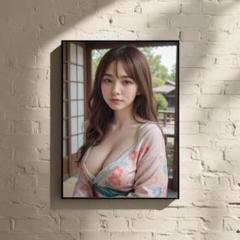 Z6370 A4 ポスター 夏目彩音 お姉さん かわいい アート